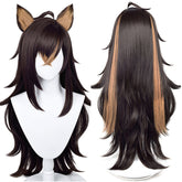 Dehya Perücke Cosplay Genshin Impact Hitzebeständige Haar Karneval Halloween Party Requisiten